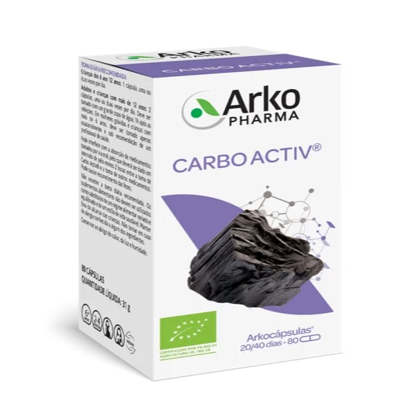 Arkocapsulas Carbo Activ Bio Caps X40