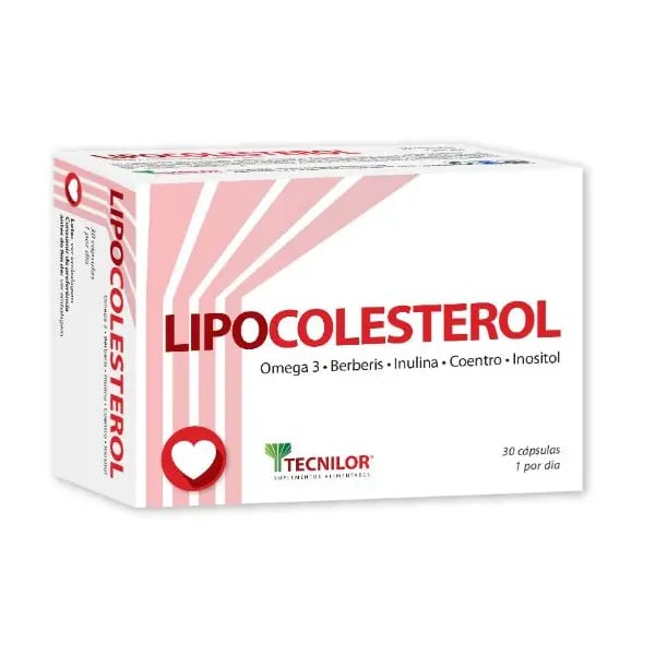 Lipocolesterol Tecnilor Caps X30